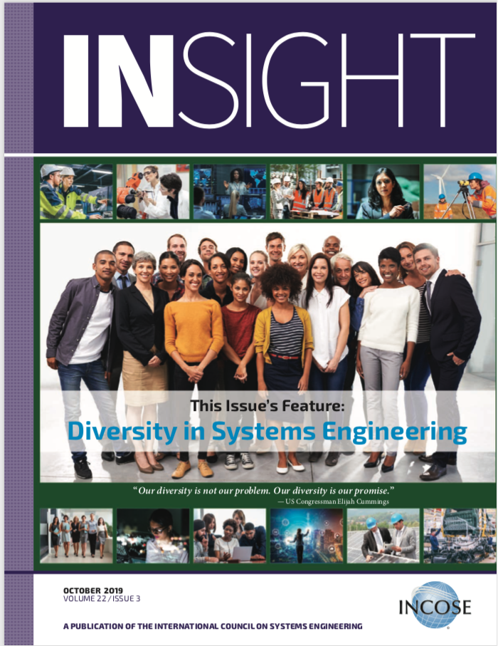 DiversityinSECoverOctober2019Volume22Issue3INCOSEInsight